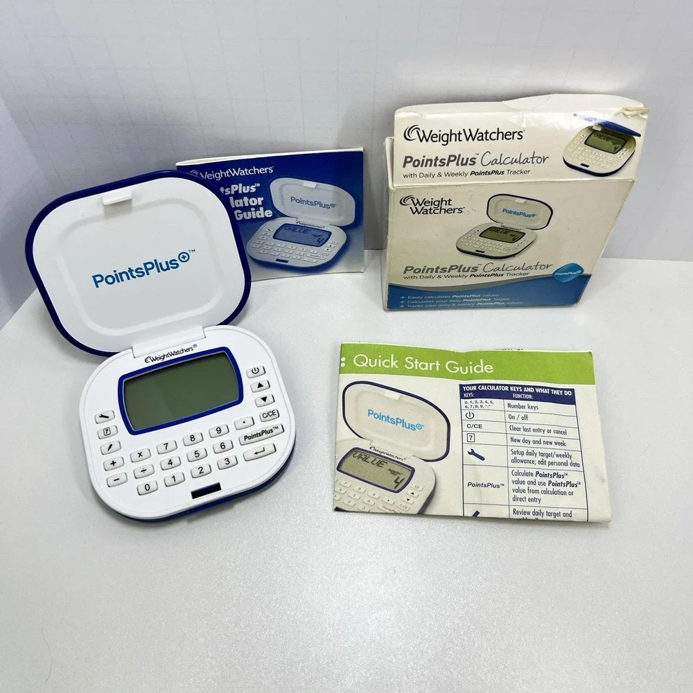 Weight Watchers WW Points Plus Calculator Daily & Weekly Tracker PointsPlus Food
